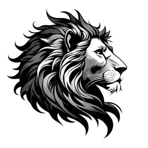 Leo Virgo tattoo design idea