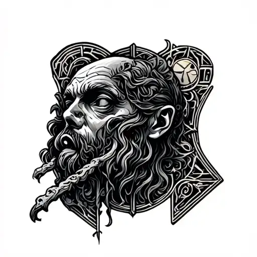 Euclid Sleep Token tattoo design idea