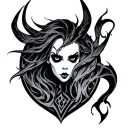 Banshee tattoo design idea