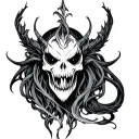 Banshee tattoo design idea