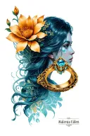 Malenia Elden Ring tattoo design idea