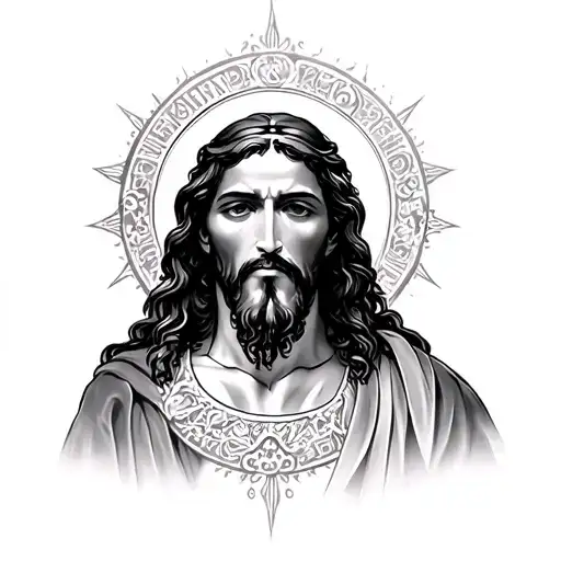 the messiah tattoo design idea