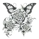 ratio for my babe, BJB tattoo design idea