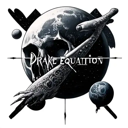 Drake Equation tattoo design idea