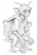 Dobby wearing tattoo design idea