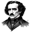 poe tattoo design idea