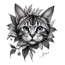 Curiosity tattoo design idea