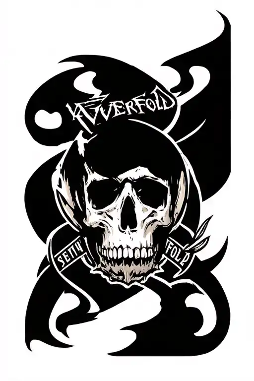 avenged sevenfold logo tattoo design idea
