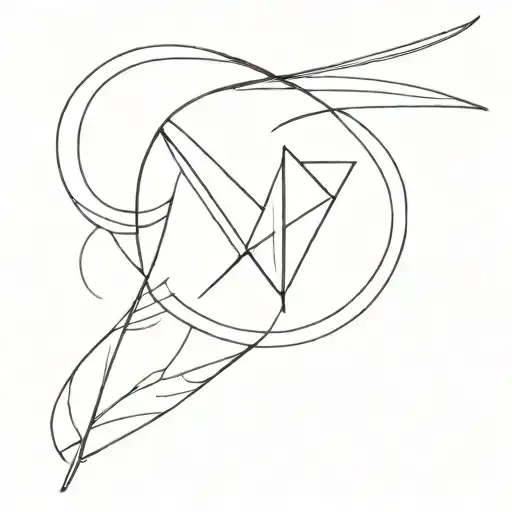 a symbol that represents discipline tattoo design idea