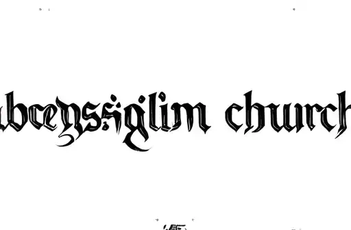 "Cybersiglism church " tattoo design idea