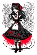 "Alice madness returns" tattoo design idea