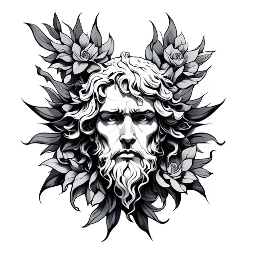 God First tattoo design idea