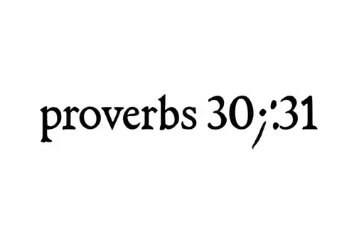 "proverbs 30:31" tattoo design idea