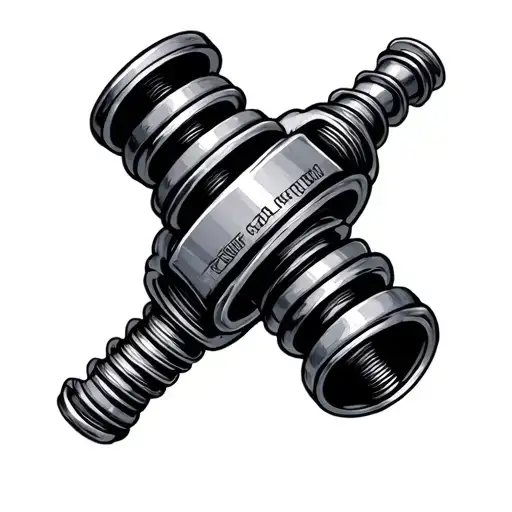 Camshaft tattoo design idea