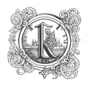 1970 In Roman Numerals tattoo design idea