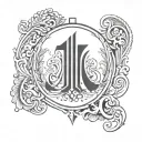 1970 In Roman Numerals tattoo design idea