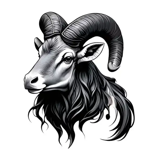 Aries Taurus tattoo design idea