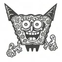 spongebob squarepants spongebob tattoo design idea