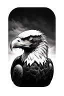 Bald Eagle tattoo design idea