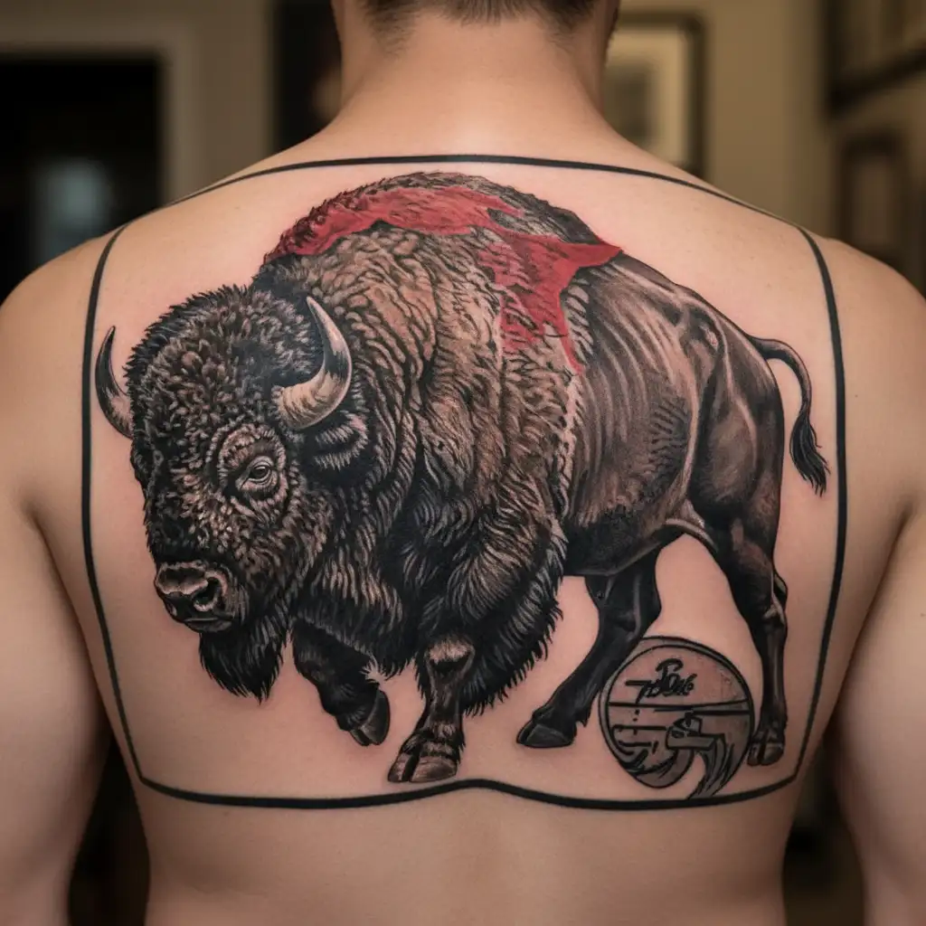 Buffalo bills tattoo design idea