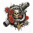 Fallout New Vegas tattoo design idea