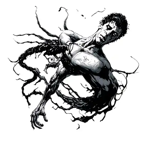 the sandman comic book tattoo design idea