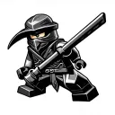 Ninjago tattoo design idea