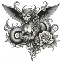 crotch tattoo tattoo design idea