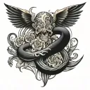 crotch tattoo tattoo design idea