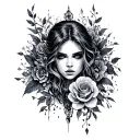 Dark Romance tattoo design idea