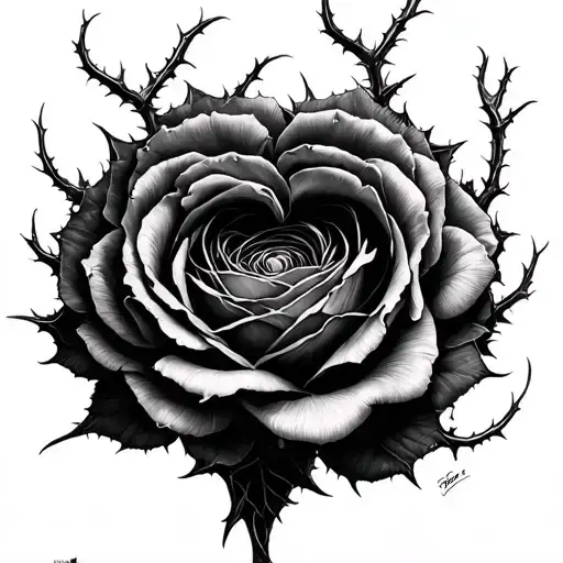 I prefer the truths with thorns that silk lies, love, friendship, caresses that are entangled are things that tattoo design idea