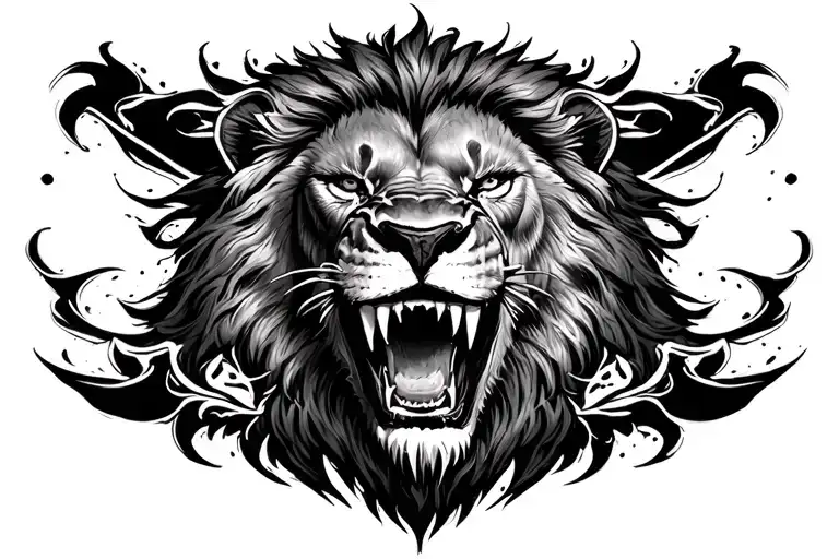 30+ Black And Gray Lion Tattoo Ideas in 2026 - BlackInk AI