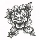 Butthole tattoo design idea