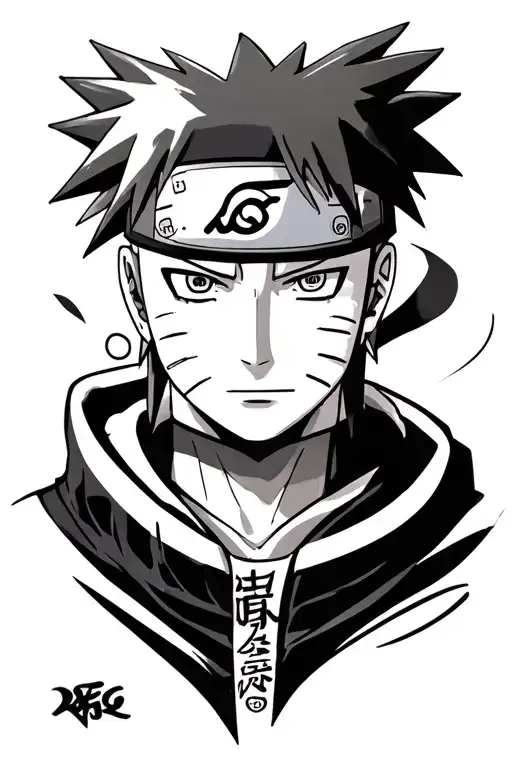 Naruto tattoo design idea