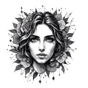 Proverbs 18:10 tattoo design idea