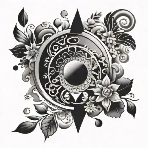 Bipolar mood spectrum tattoo design idea
