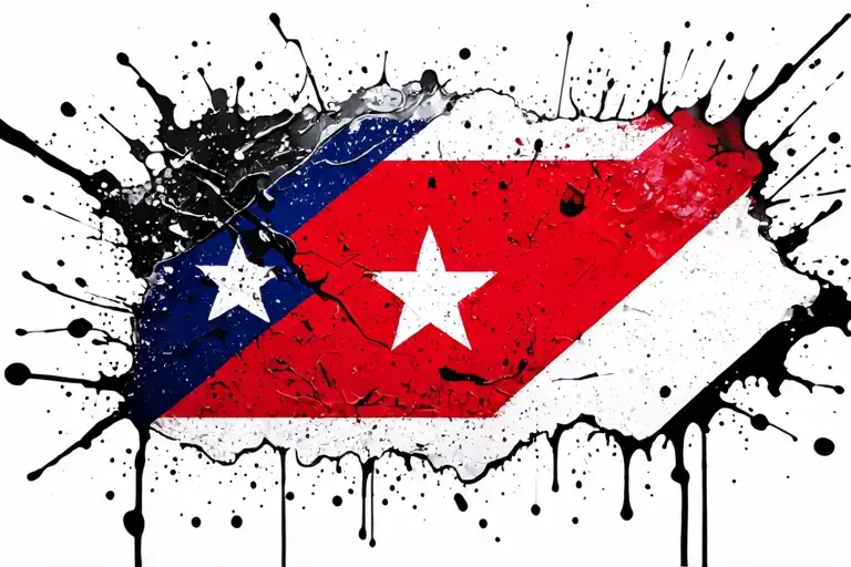 Tennessee Flag tattoo design idea