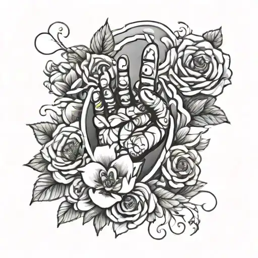 marvel theme memorial tattoo for dad with custom thumb print and flowers  tattoo design idea