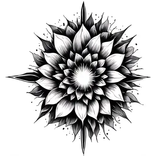 a  minimalist tattoo that means ever changing times growth tattoo design idea