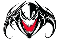 Venom Symbol tattoo design idea