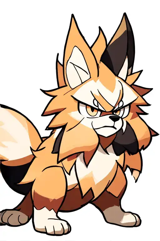 Arcanine with a Quick Ball tattoo design idea