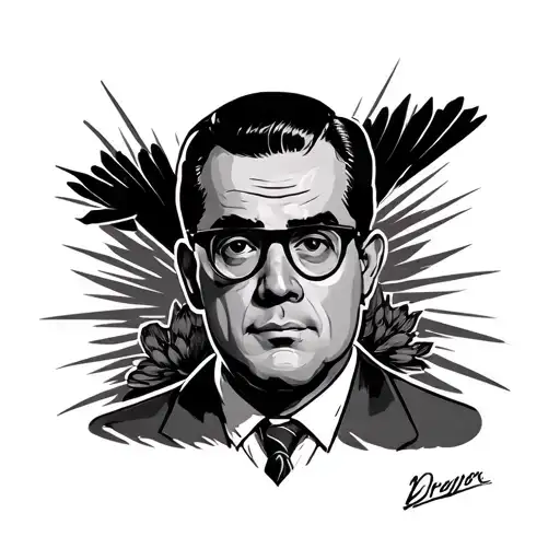 don draper drawn in bobs burger art style tattoo tattoo design idea