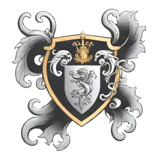 doyle Family crest tattoo design idea