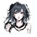 anime characters tattoo design idea