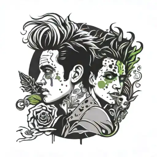 Green day tattoo design idea