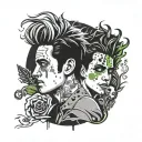 Green day tattoo design idea
