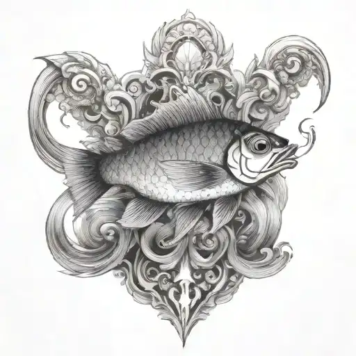 fish tattoo design idea