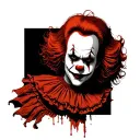 Pennywise tattoo design idea