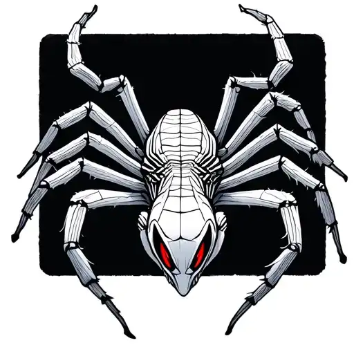 hunter hunter spider tattoo design idea