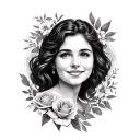 Memorial Mom tattoo design idea